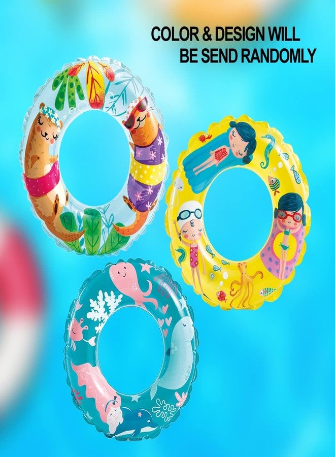 VANITYA Kids Swimming Tube | Inflatable Pool Float Ring for Boys & Girls, Fun Summer Swim Ring for Toddlers & Children, Durable & Leak-Proof, Ideal for Beach, Lake & Pool Parties (MULTICOLOR) -20 inch - Image 5